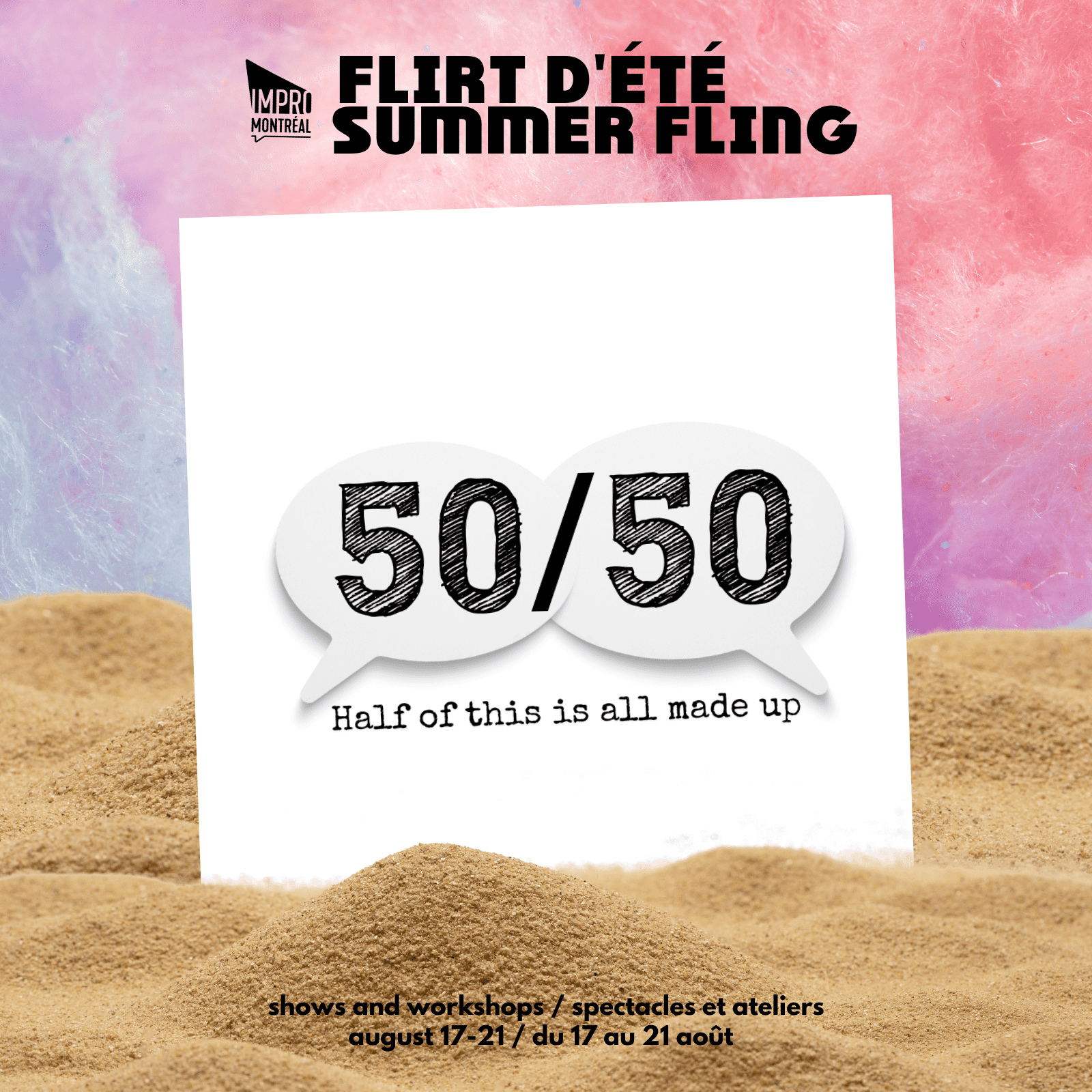 50/50 – as part of Summer Fling Improv Festival