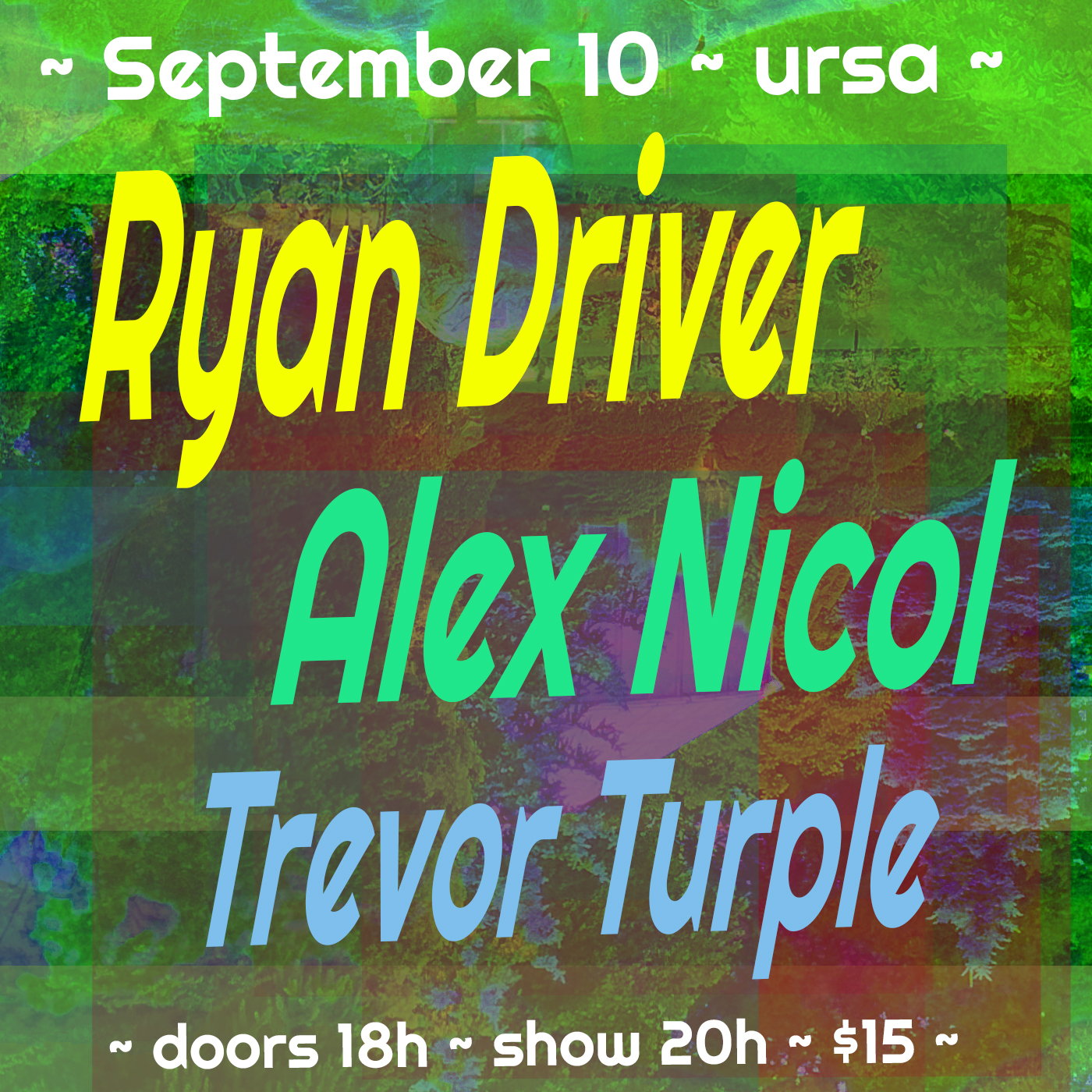 Ryan Driver, Alex Nicol & Trevor Turple