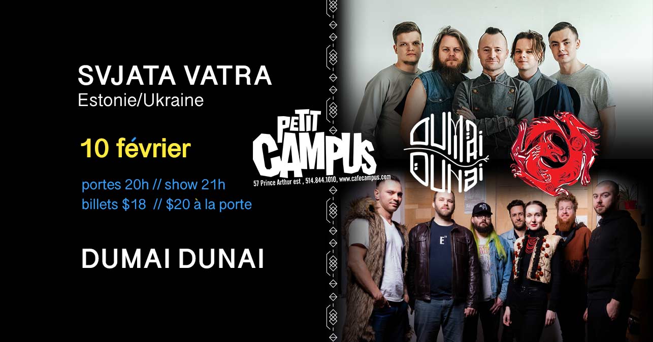 Svjata Vatra & Dumai Dunai – Ukrainian folk-punk