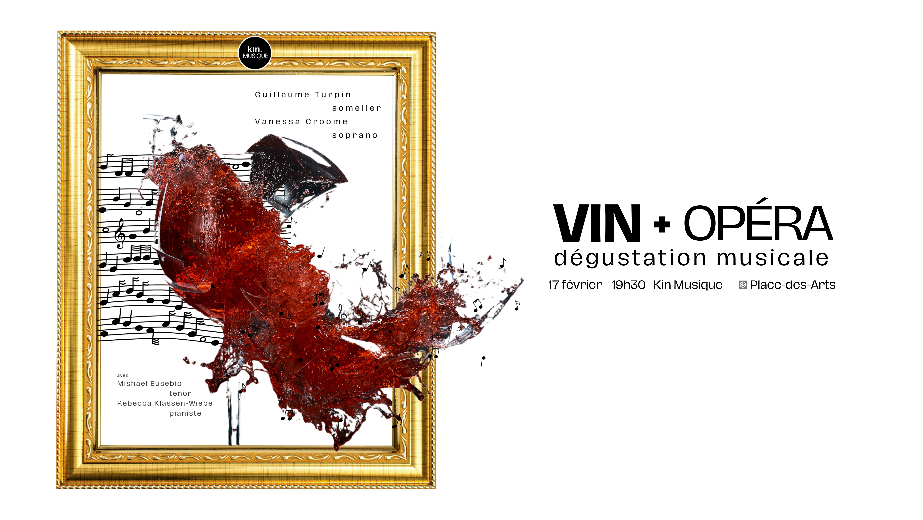 Vin + Opéra: dégustation musicale