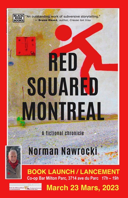 Red Squared Montreal BOOK LAUNCH / LANCEMENT