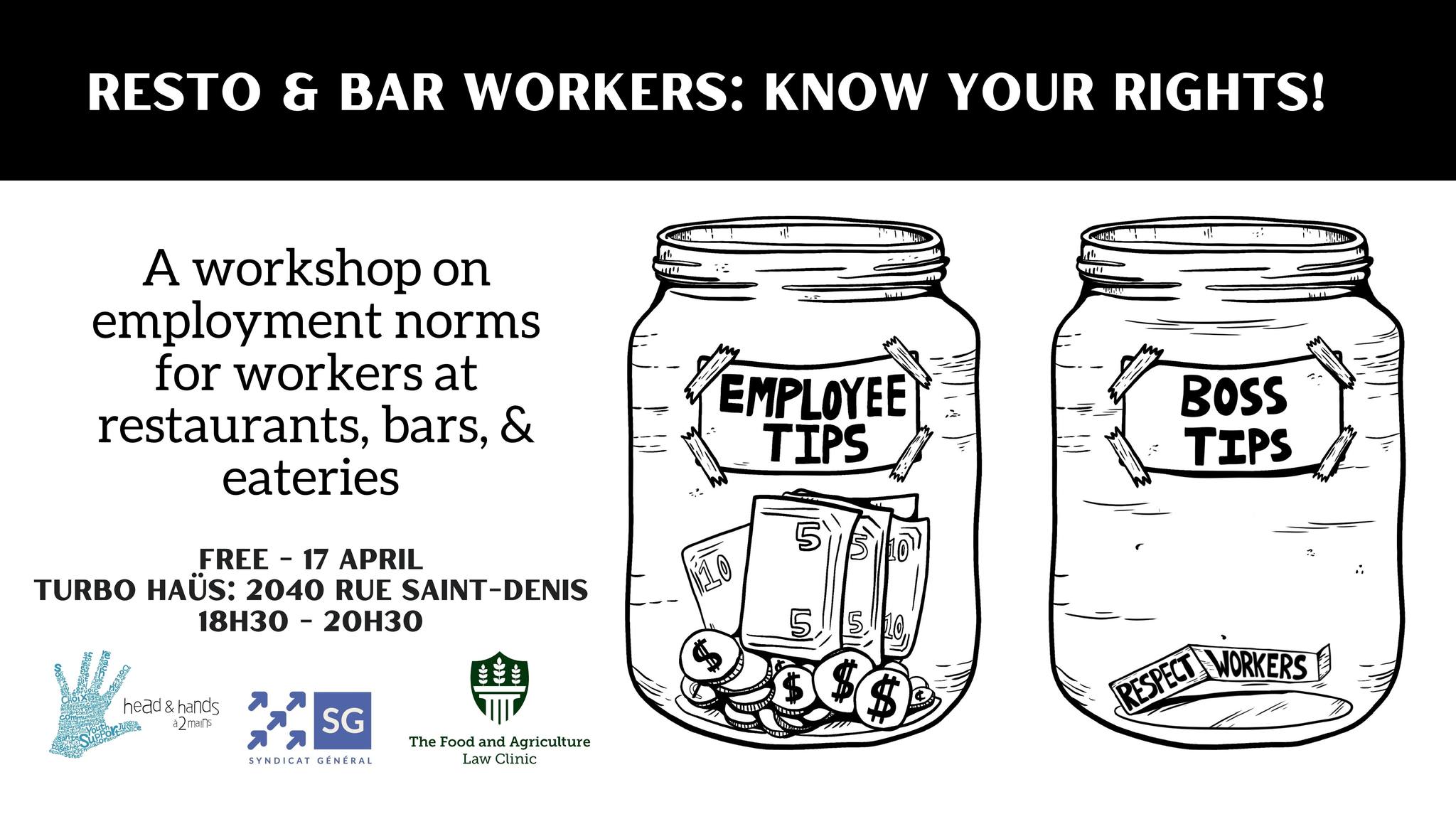 Resto & Bar Workers: Know Your Rights