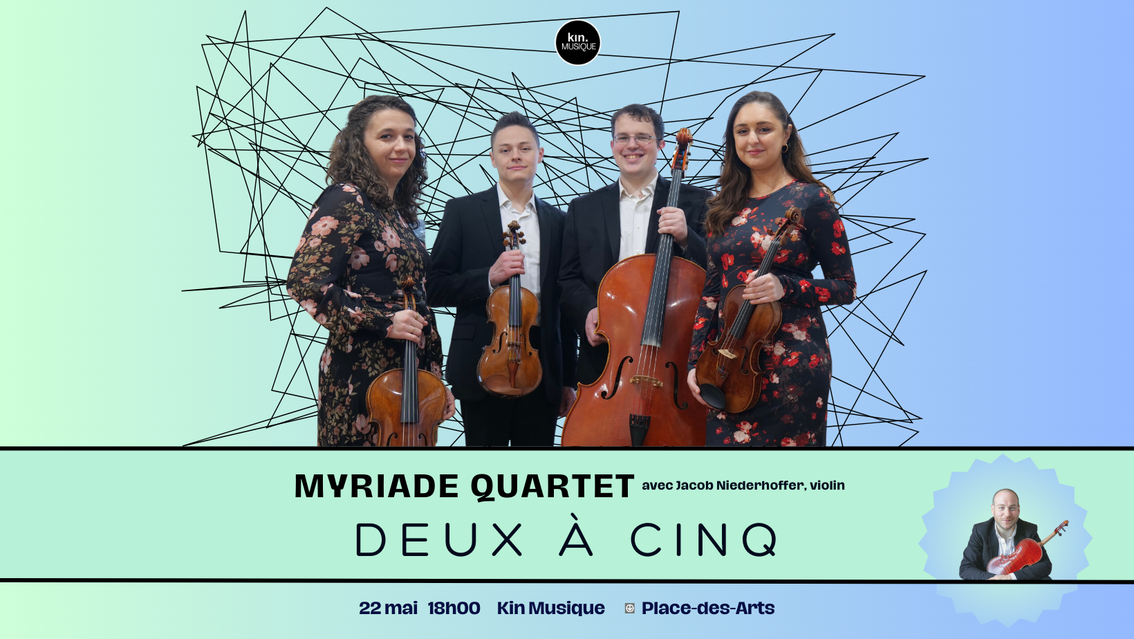 Myriade Quartet: Deux à Cinq [Classical: Chamber Music]