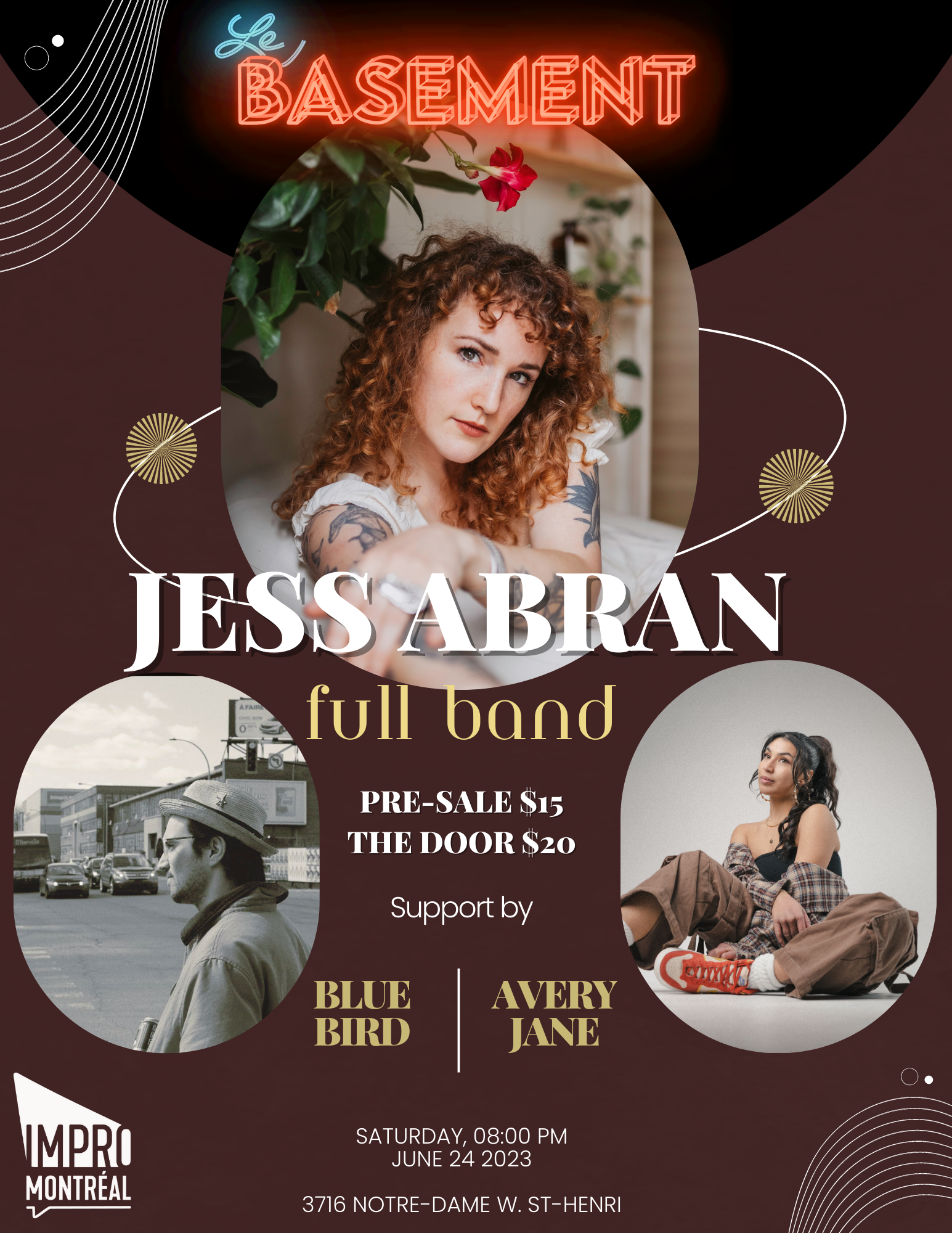 Jess Abran + Guests @ Le Basement