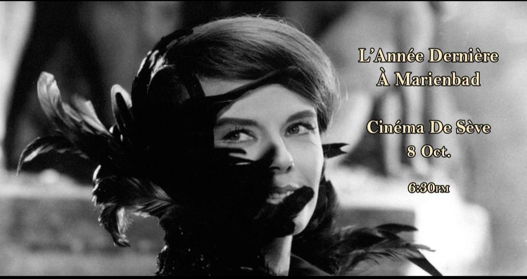 L’ANNÉE DERNIÈRE À MARIENBAD (1961) Alain Resnais. 35mm et CinemaScope !