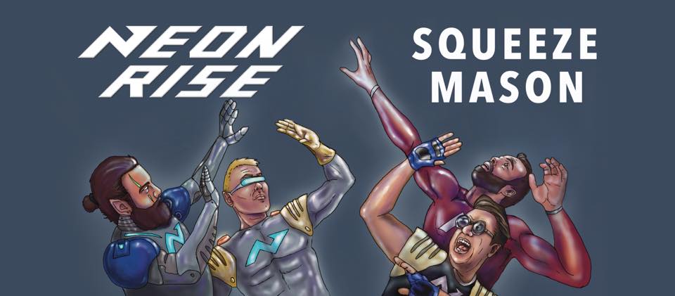 NEON RISE // SQUEEZE MASON : Halloween Bash