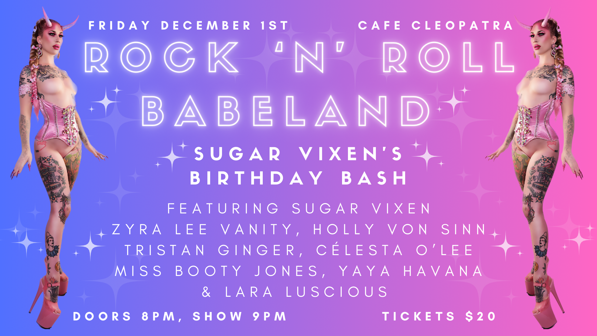 Rock ‘n’ Roll Babeland: Sugar Vixen’s Birthday Bash