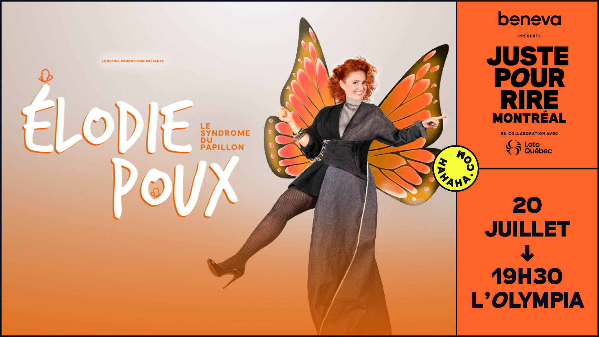 Élodie Poux – Le Syndrome du papillon