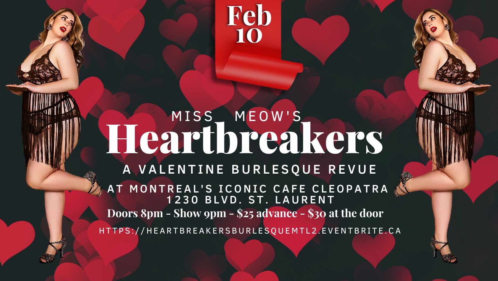 Miss Meow’s Heartbreakers: A Valentine Burlesque Revue