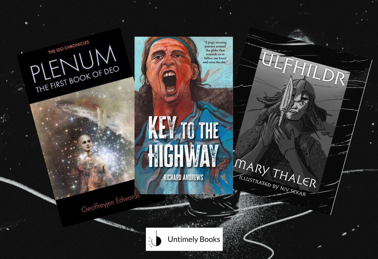 3 books, 3 authors, 3 journeys of discovery