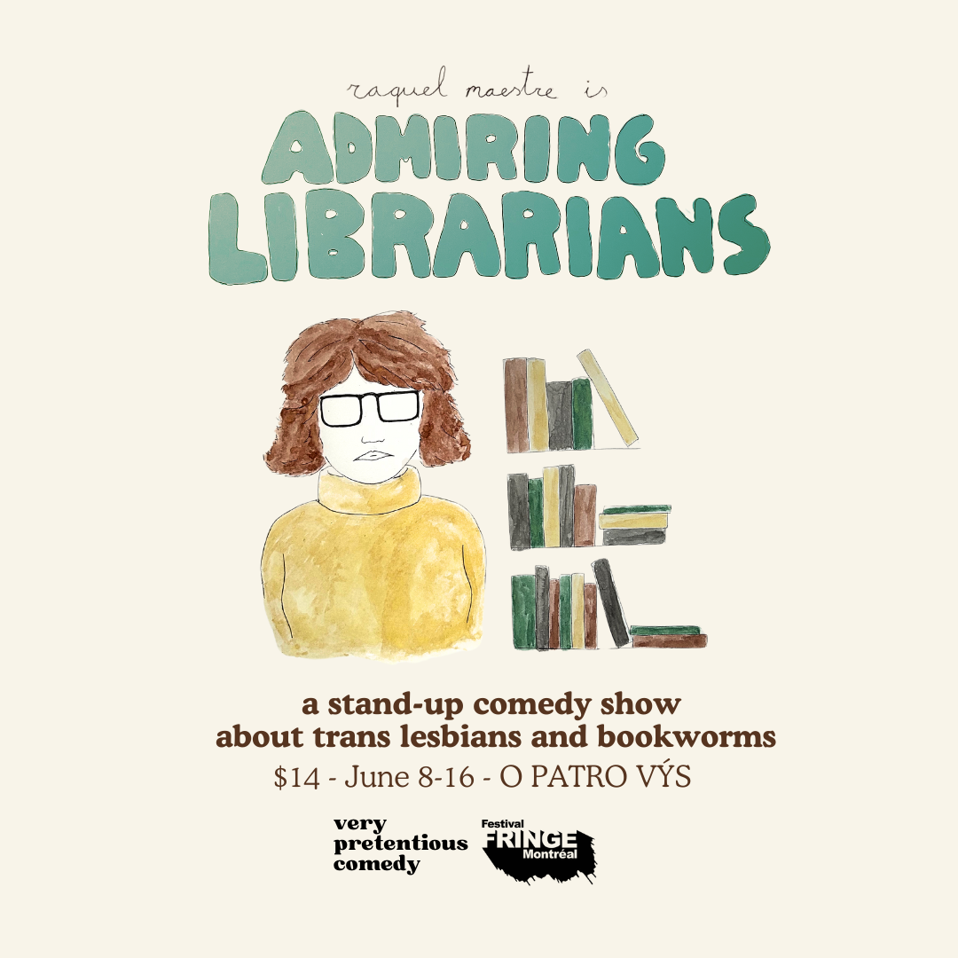 Raquel Maestre is… Admiring Librarians
