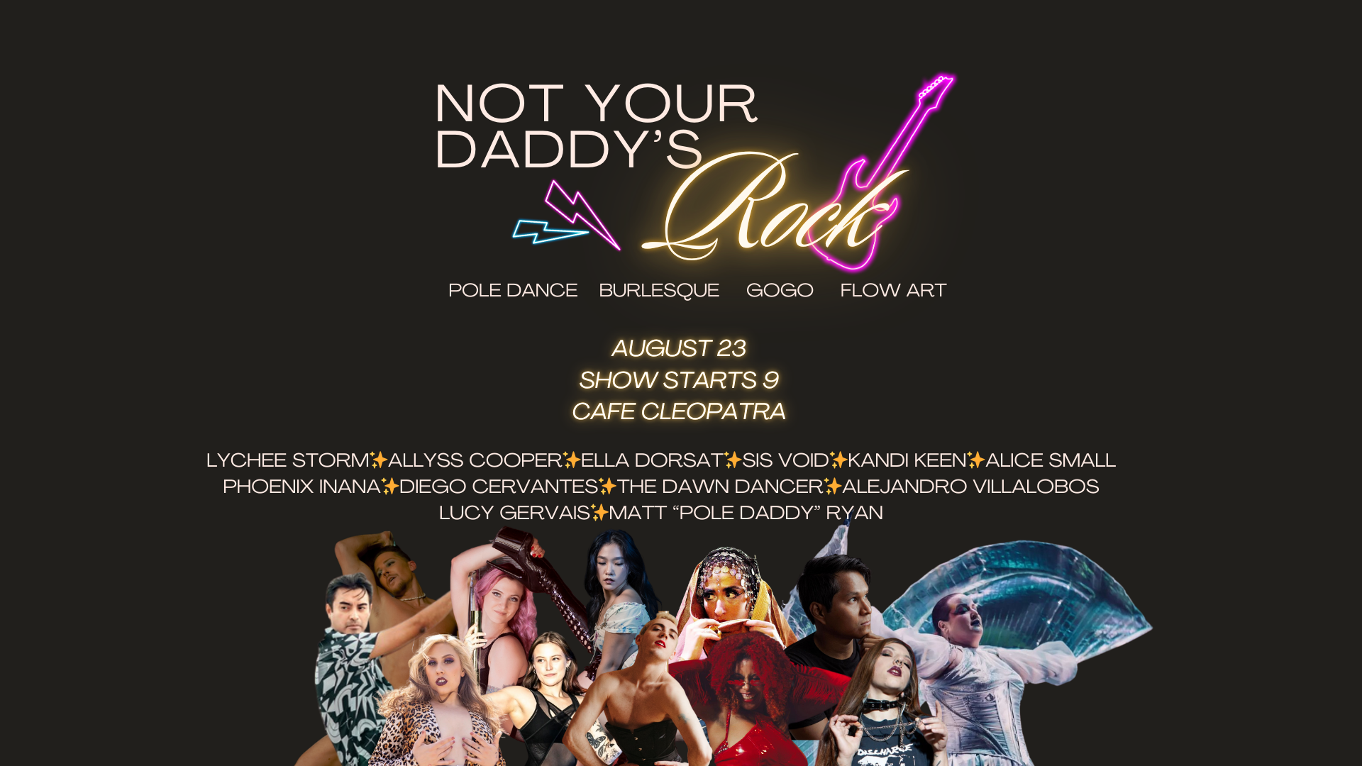 Not Your Daddy’s Rock: Pole and Dance Show