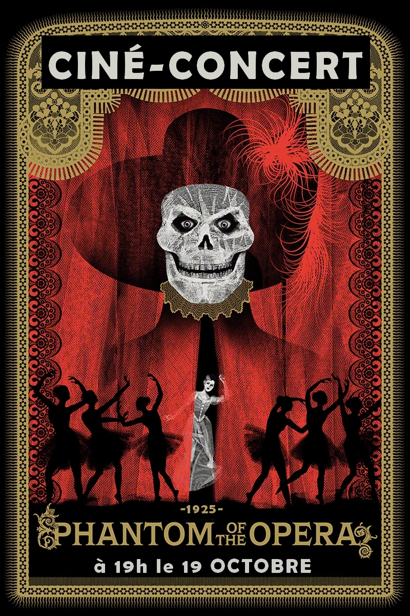 PHANTOM OF THE OPERA (1925) with live orchestra!