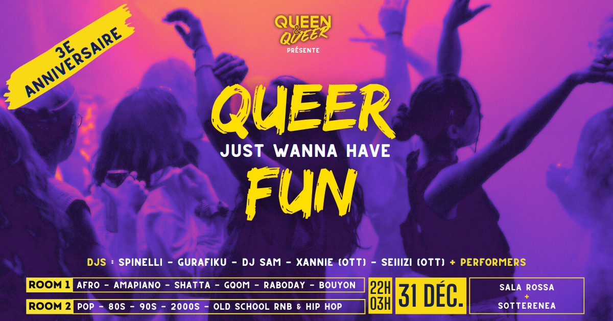 QUEEN & QUEER LESBOQUEER NYE 2025