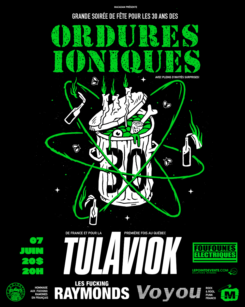 Les Ordures Ioniques (30ème) + Tulaviok