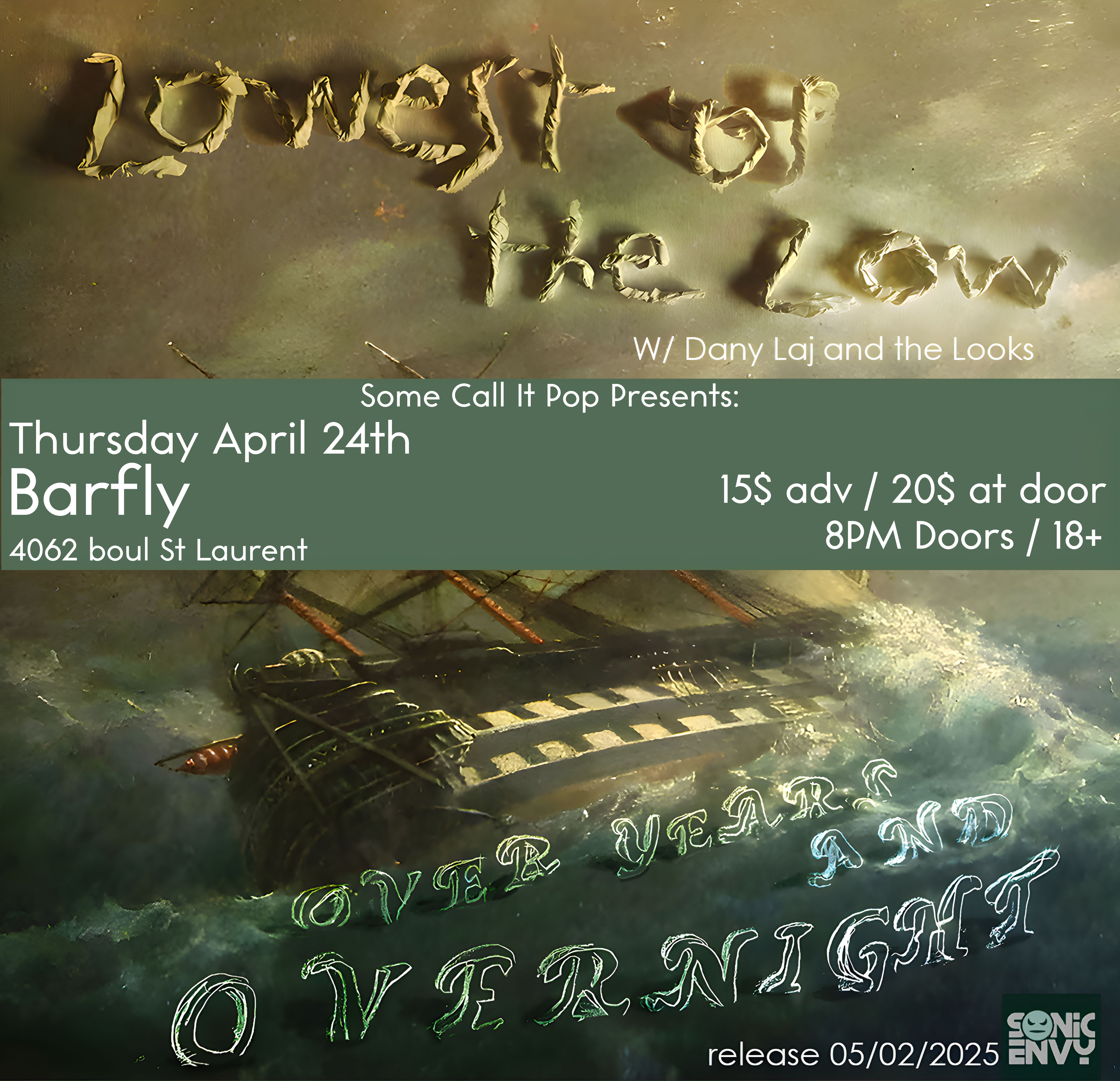 LOWEST OF THE LOW w/ Dany Laj and The Looks