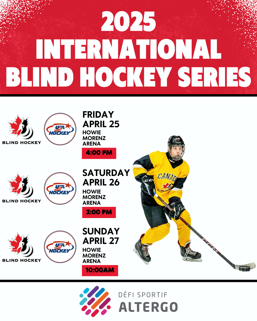2025 International Blind Ice Hockey Series
