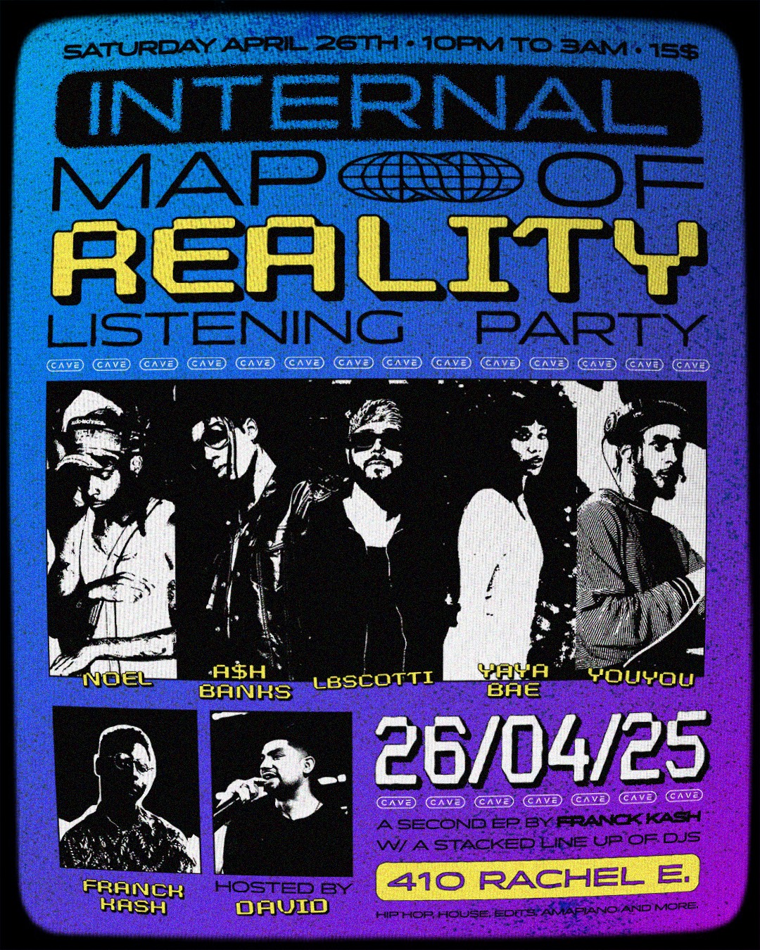 INTERNAL MAP OF REALITY LISTENING PARTY