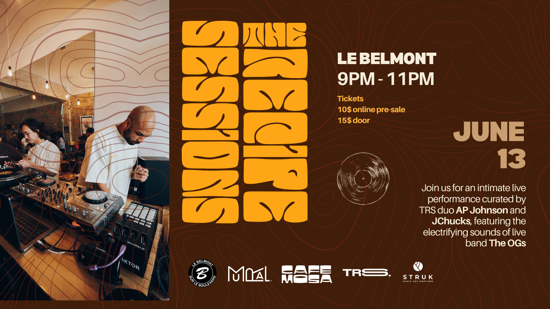 THE RECIPE SESSIONS x Le Belmont: THE OGs