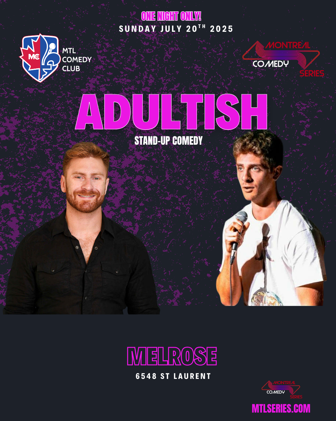 ADULTISH: Pro Stand-Up Comedy